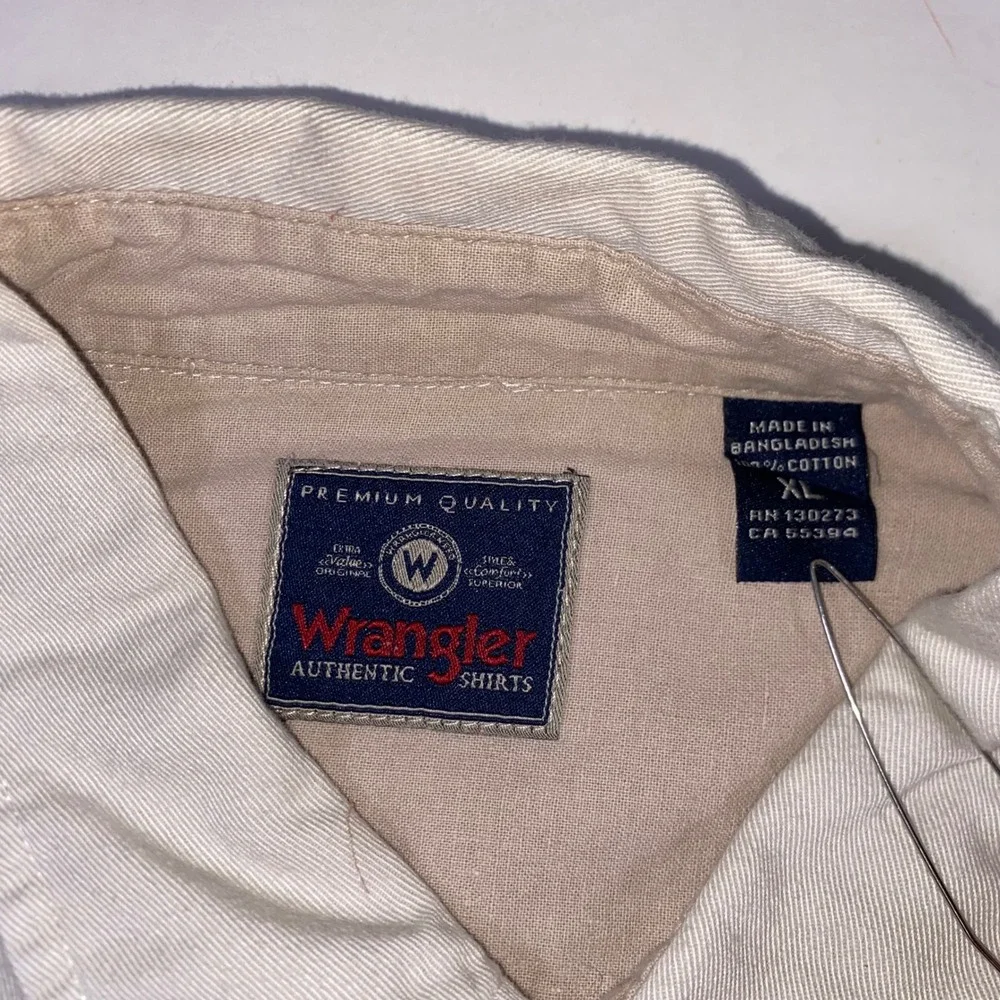 Wrangler authentic shirts